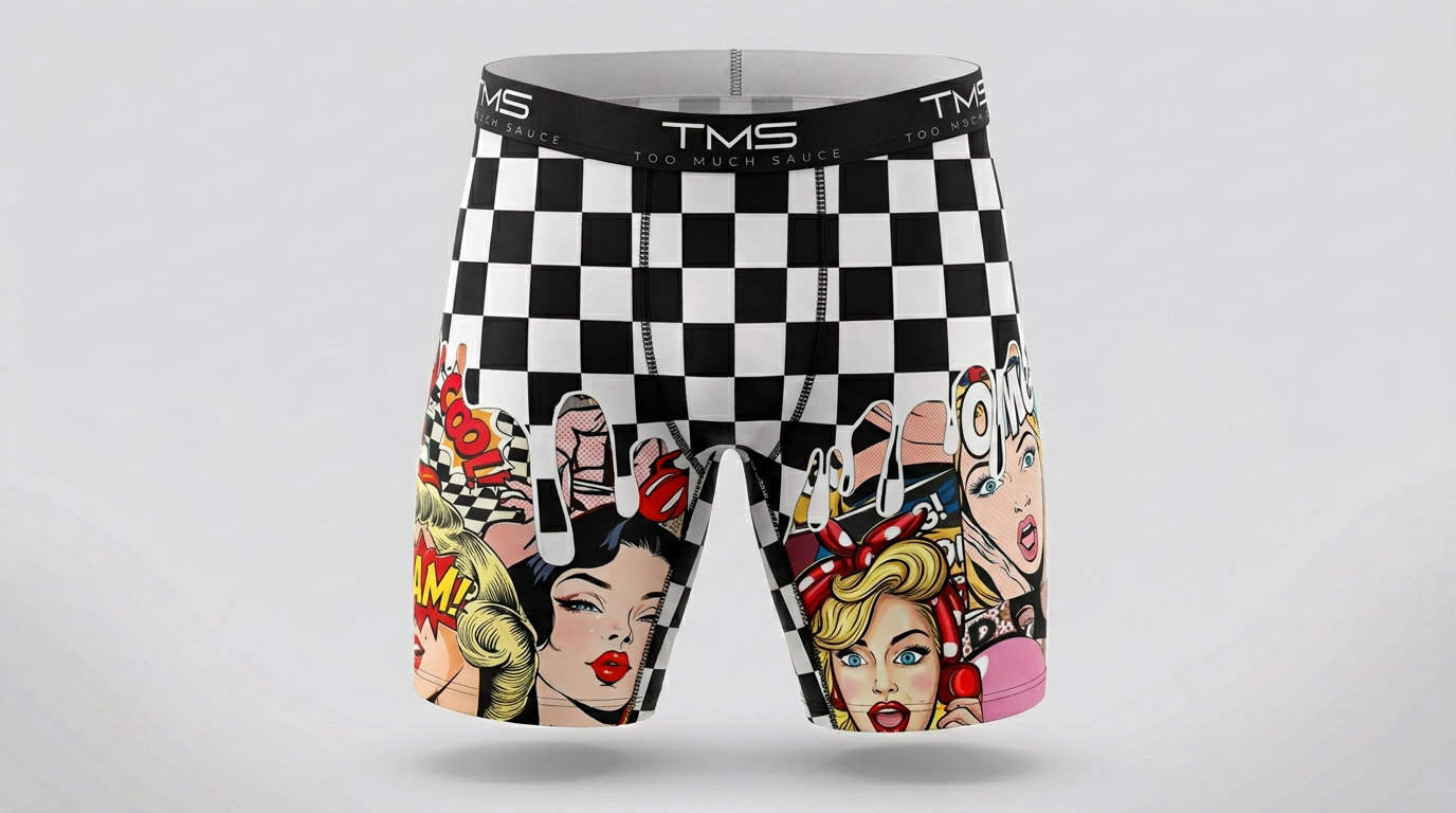 TMS Pop Art Performance Boxer Short