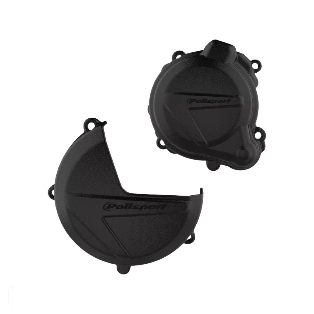 Beta 2T Polisport Clutch, Ignition &amp; Water Pump Covers image 1