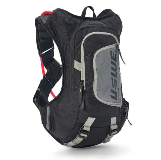USWE Moto Hydro 8 Adventure Fit Hydration Backpack, Carbon Black image 0