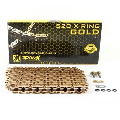 Prox X Ring Chain 520 120L GOLD image 0