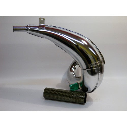Fresco Beta RR 250/300 12-24 Factory Racing Expansion Pipe Crome image 0