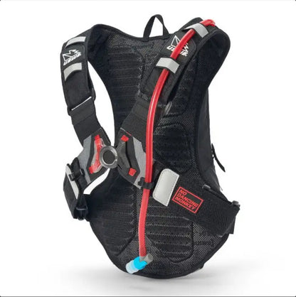 USWE Moto Hydro 8 Adventure Fit Hydration Backpack, Carbon Black image 1