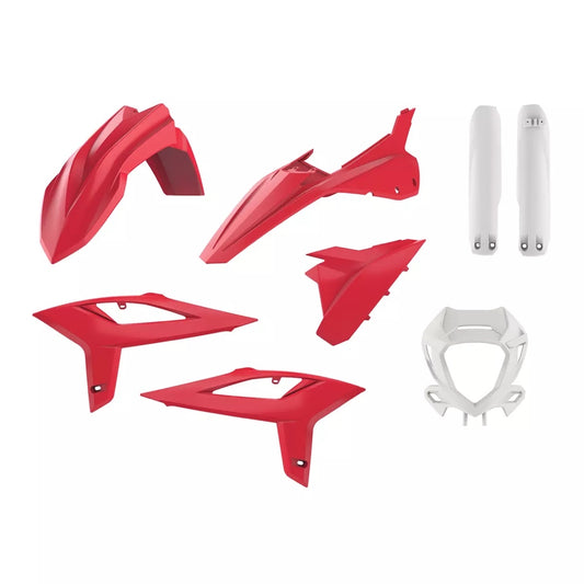 Polisport Beta Plastic Kit RR Enduro 2020 - 2022 OEM Red image 0