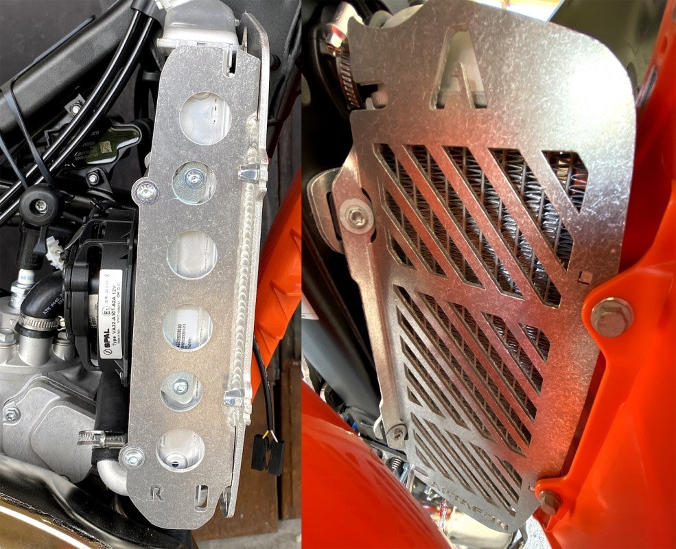 KTM EXC TBI 2024 Rad Brace Fan Set Artafon image 6