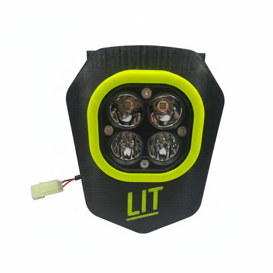 TRIUMPH TF-E LED HEADLIGHT - LIT ENDURO