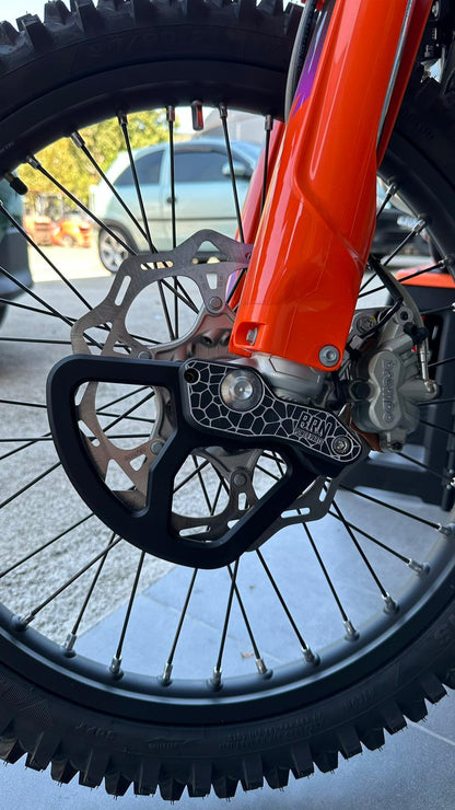 KTM FRONT DISC GUARD - BRN