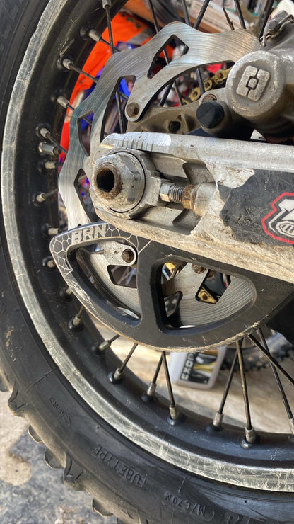 KTM REAR DISC GUARD - BRN