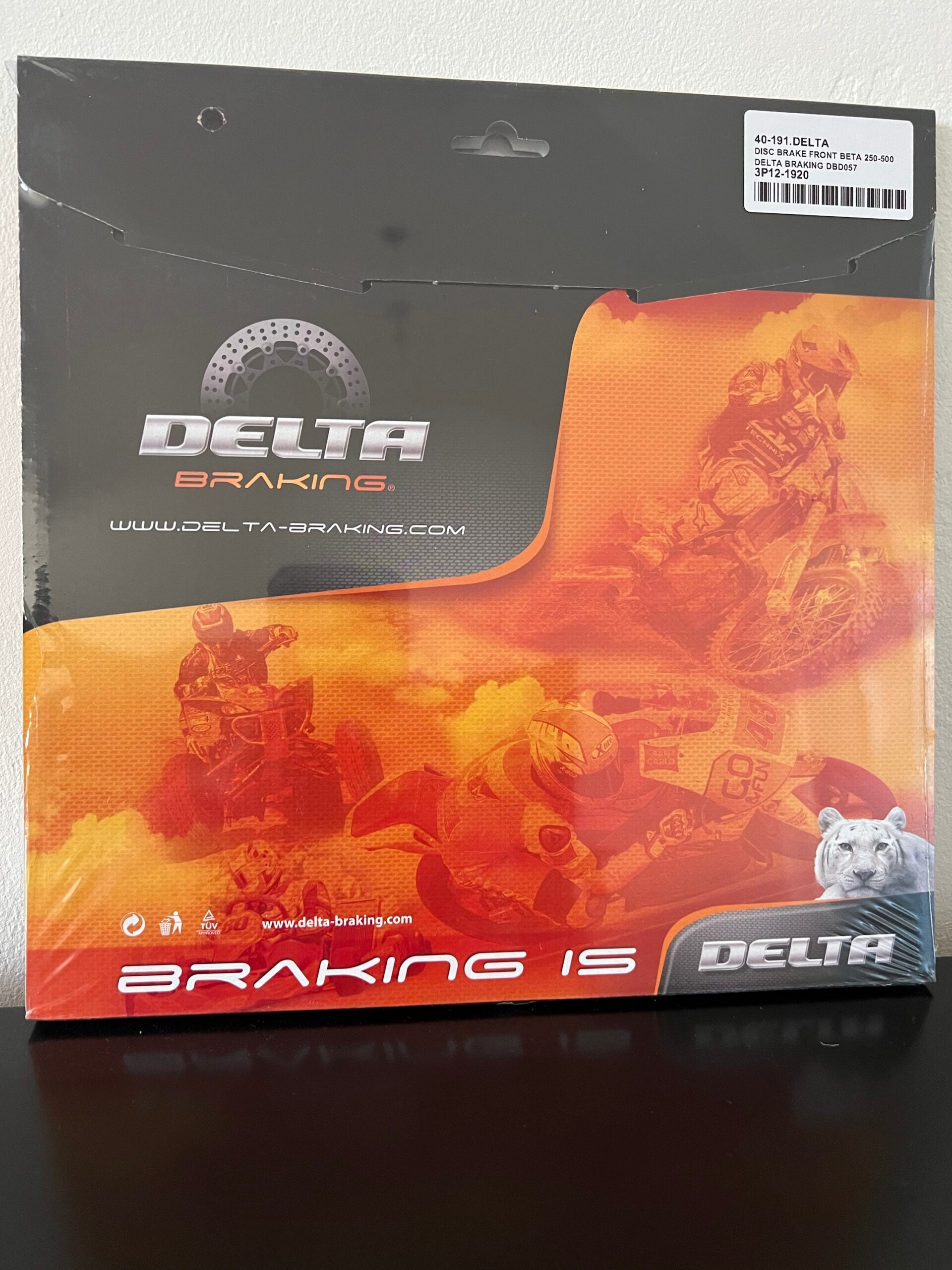 Delta Disc Brake Rear Beta image 0