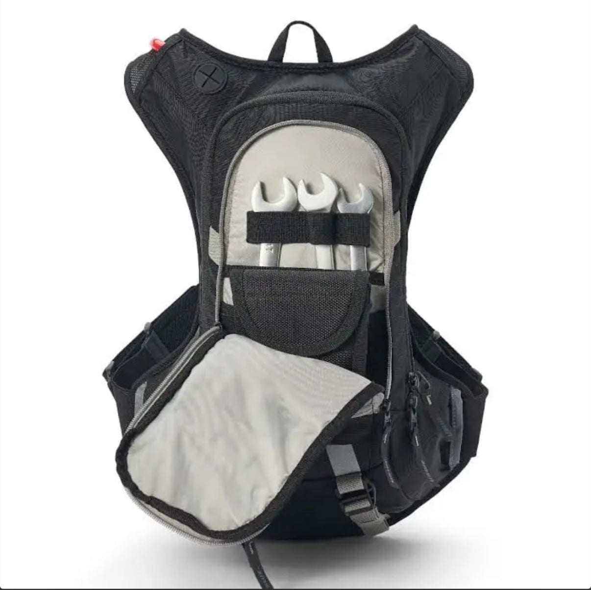 USWE Moto Hydro 8 Adventure Fit Hydration Backpack, Carbon Black image 2