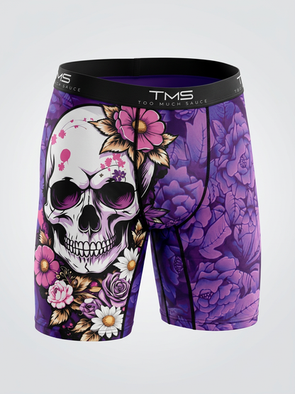 TMS Amethyst Skull Performance Boxer Short